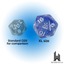 Individual Dice - Diffusion Wizards Arcana Symbol 30mm d20